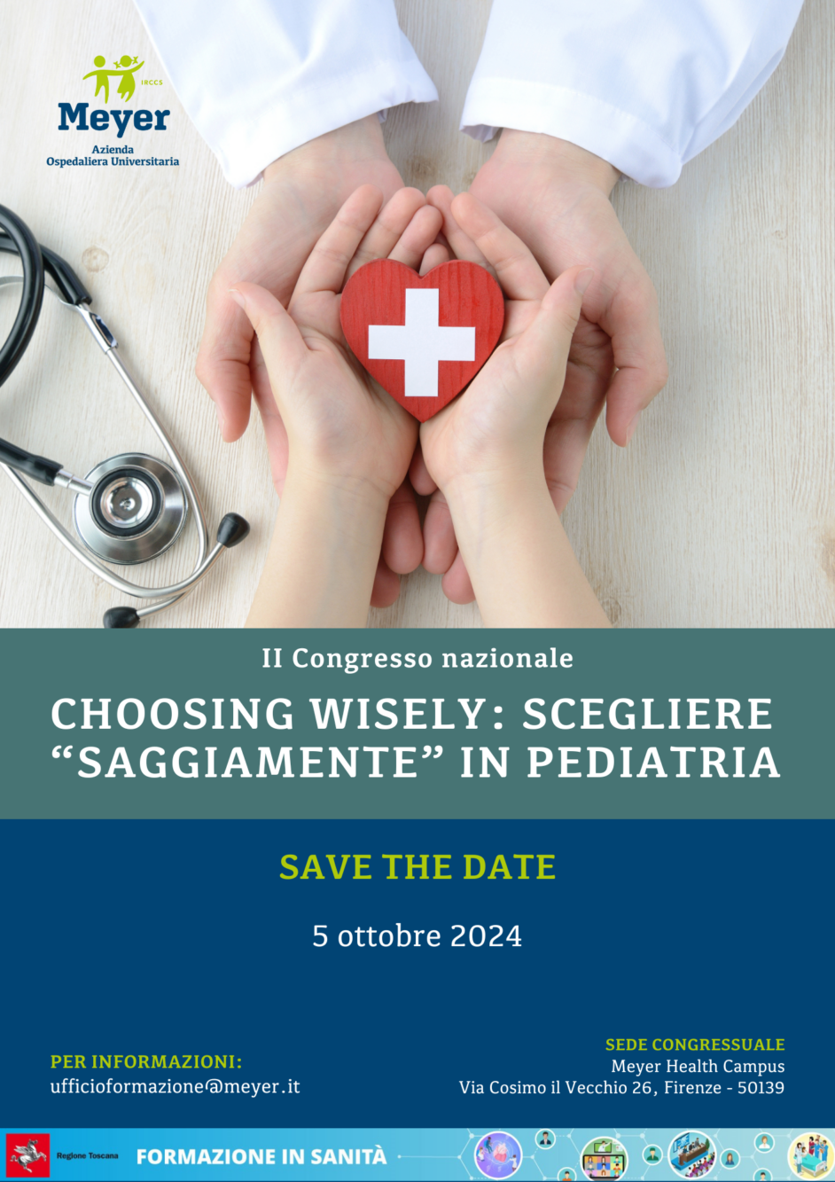 CHOOSING WISELY: SCEGLIERE “SAGGIAMENTE” IN PEDIATRIA